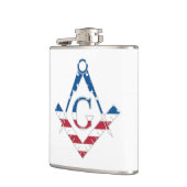 Flasques Symbole Freemasonic des États-Unis (Gauche)