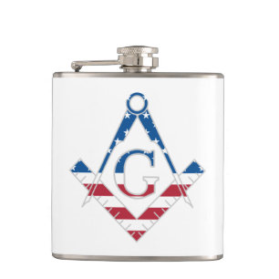 Flasques Symbole Freemasonic des États-Unis