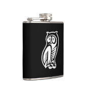 Flasques Symbole hibou blanc (Droite)