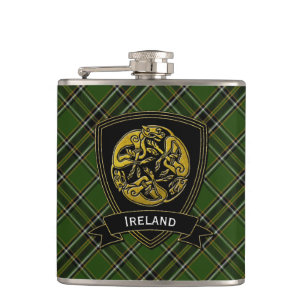 Flasques Symbole irlandais de Celtic de plaid