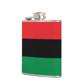 Flasques Symbole panafricain du drapeau et de l'union / fan (Gauche)