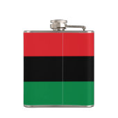 Flasques Symbole panafricain du drapeau et de l'union / fan (Dos)