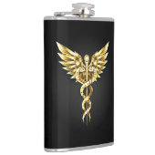 Flasques Symbole Polygonal Or Caduceus (Droite)