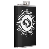 Flasques Symbole zodiaque avec Starburst céleste (Droite)