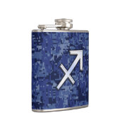 Flasques SYMBOLE Zodiaque Sagittaire moderne Marine Camion  (Droite)