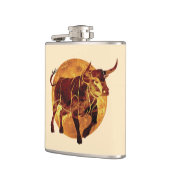 Flasques SYMBOLE Zodiaque Taurus (Gauche)