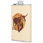 Flasques SYMBOLE Zodiaque Taurus (Gauche)