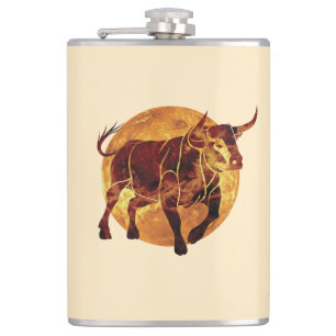 Flasques SYMBOLE Zodiaque Taurus