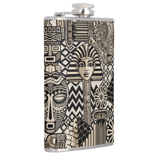 Flasques Symboles historiques anciens Style de tatouage (Droite)