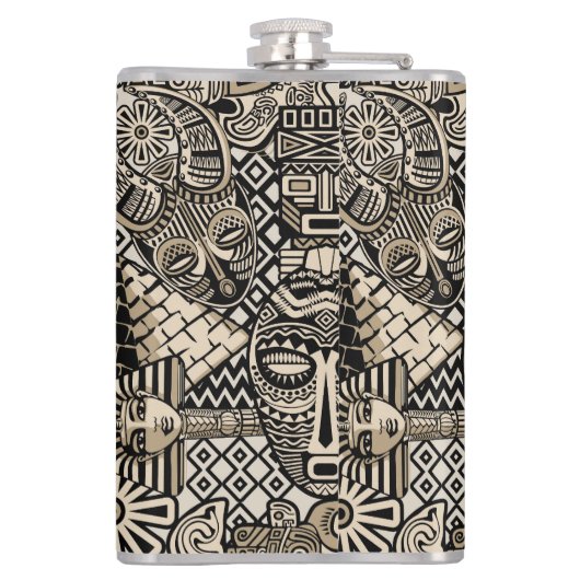 Flasques Symboles historiques anciens Style de tatouage (Dos)