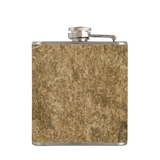 Flasques T-Rex faisant de la planche à roulettes (Dos)