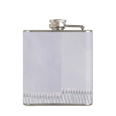 Flasques Tabby Orange Kitten Peinture - Art Chat original (Dos)