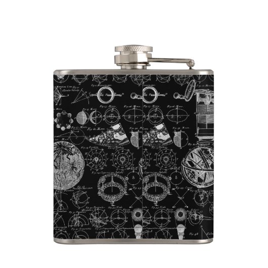 Flasques Tableau d'astronomie (Dos)