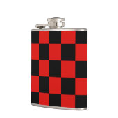 Flasques Tableau de contrôle noir et rouge - Milan (Gauche)