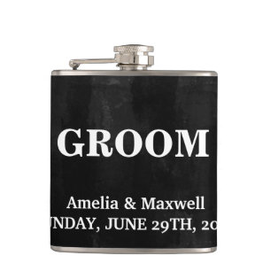 Flasques Tableau noir Groomsman