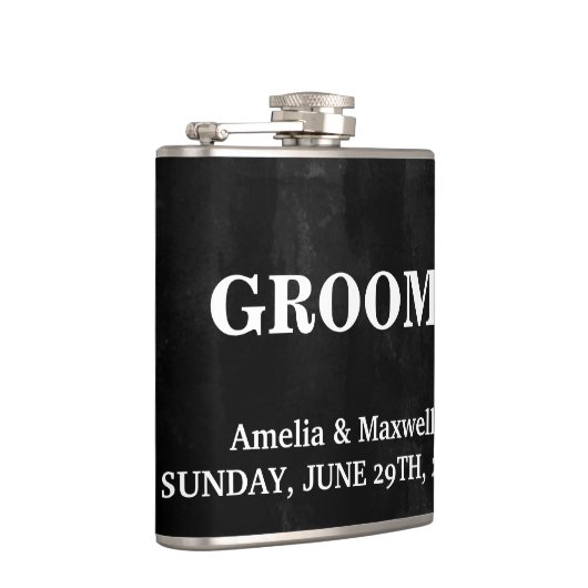 Flasques Tableau noir Groomsman (Droite)