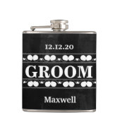 Flasques Tableau noir Le Mariage Groomsman (Devant)