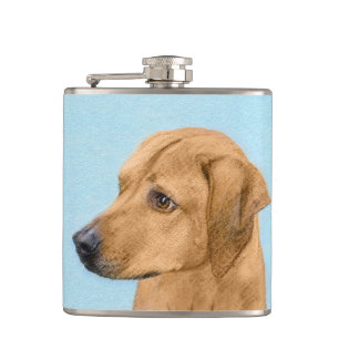 Flasques Tableau Rhodesian Ridgeback - Art Chien original