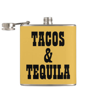 Flasques Tacos et tequila