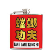 Flasques Tang Lang Prier Mantis Kung Fu Sceau de script d'o (Devant)