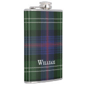 Flasques Tartan Clan Sutherland Plaid Vert Noir Rustique (Droite)
