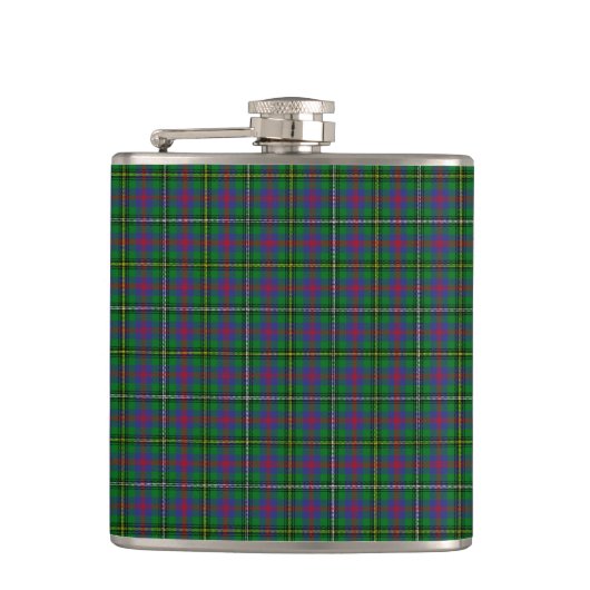 Flasques Tartan en bois de clan (Devant)