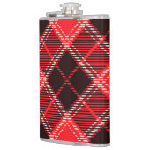 Flasques Tartan noir rouge (Gauche)