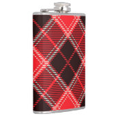 Flasques Tartan noir rouge (Droite)