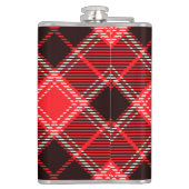 Flasques Tartan noir rouge (Dos)