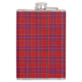 Flasques Tartan rouge plaid Swahili À damiers Motif (Dos)
