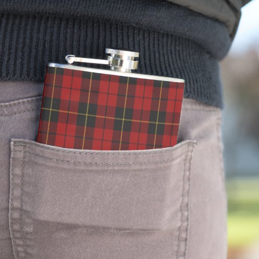Flasques Tartan Wallace Clan Écossais Plaid (En situation)