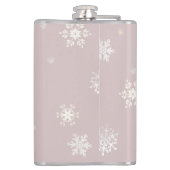 Flasques Tasse de chocolat chaud de Noël | Rose blush (Dos)