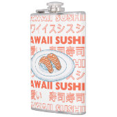 Flasques Taste of Japan Text & Sushi (Gauche)