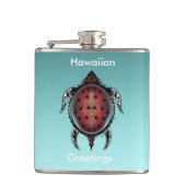 Flasques Tatouage de Fantasy Turtle (Devant)