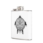 Flasques Tatouage de Tribal Turtle Shield (Gauche)