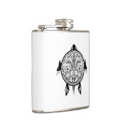 Flasques Tatouage de Tribal Turtle Shield (Droite)