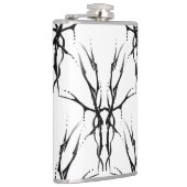 Flasques Tatouage Tribal du Cerf numérique noir et blanc (Droite)