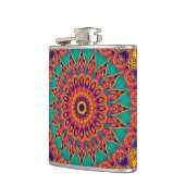 Flasques Tattoo Kaleidoscope Fractal (Gauche)