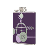 Flasques Tattoos | Bohème Purple Vert personnalisé (Gauche)