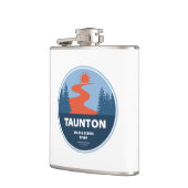 Flasques Taunton Wild Et Rivière Pittoresque Massachusetts (Gauche)