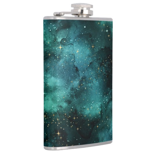 Flasques Teal galaxy Series Design 1 (Droite)