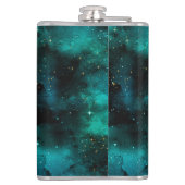 Flasques Teal galaxy Series Design 1 (Dos)