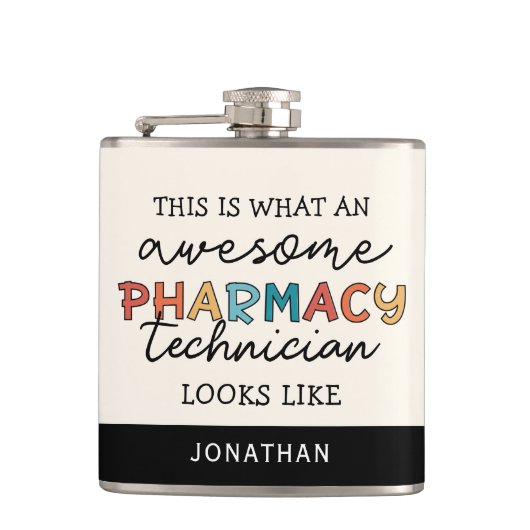 Flasques Technicien en pharmacie Awesome Technologie en pha (Devant)
