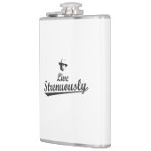 Flasques Teddy Roosevelt Vit Fortement (Gauche)