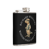 Flasques Tee-Rex Dinosaure Nom de Golfeur Personnalisé et C (Droite)