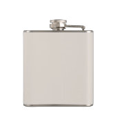 Flasques Témoignage Minimal Garçon d'Honneur Beige Sable Sc (Dos)