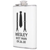 Flasques Témoin Mariage Tenue de Soirée (Gauche)