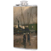 Flasques Tempête portuaire des pêcheurs d'Amsterdam par Vin (Gauche)