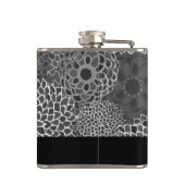 Flasques Tendances modernes Floral Personnalisé (Dos)