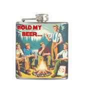 Flasques Tenez Mon Camping De Bières (Devant)